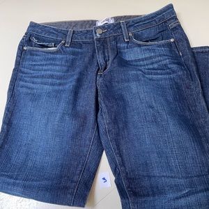 Paige jimmy jimmy skinny jean size 30 dark wash